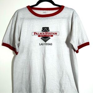 Vtg Palace Station Casino shirt
